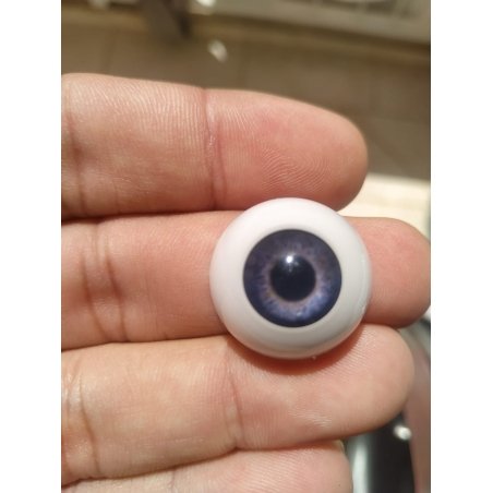 Olho Acrílico Newborn Dark Gray