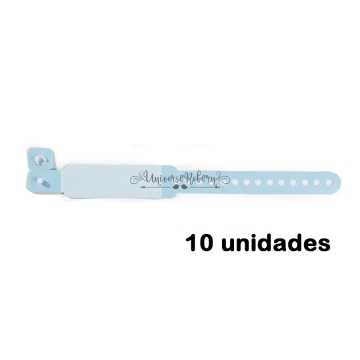 10 Pulseiras Azul de...