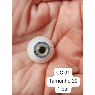 Olho Acrílico CC-01 Tam 20