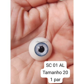 Olho Acrílico SC-01 Tam 20