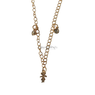 Pulseira Menina e Pedrinha